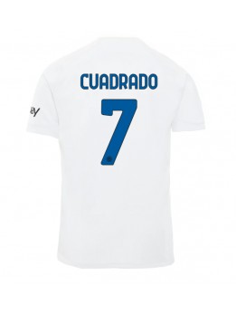Moški Nogometna dresi replika Inter Milan Juan Cuadrado #7 Gostujoči 2023-24 Kratek rokav
